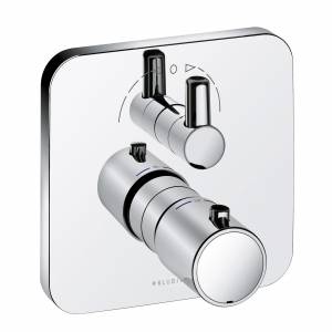 Встраиваемый смеситель для ванны и душа Kludi E2 с термостатом