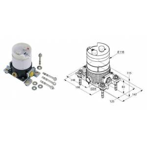 Kludi комплект для скрытого монтажа DN 20