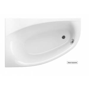 Ванна асимметричная акриловая Excellent Kameleon