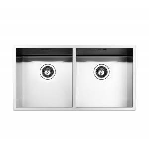 Мойка кухонная нижнего монтажа Apell Ferrara Zero на 2 чаши