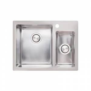 Мойка кухонная двойная верхнего монтажа Apell Linear Plus