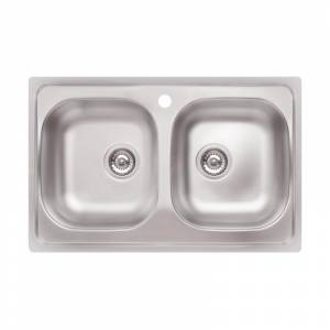 Мойка кухонная двойная верхнего монтажа Apell Oceano