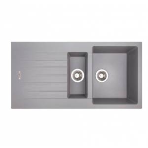 Гранитная кухонная мойка верхнего монтажа Apell Pietra Plus R/L