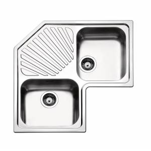 Мойка кухонная угловая верхнего монтажа Apell Angolo на 2 чаши