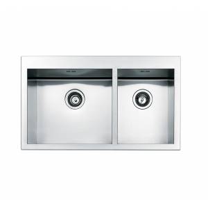 Мойка кухонная двойная верхнего монтажа Apell Amalthea