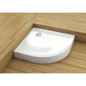 Душевой поддон мелкий полукруглый цельнолитой Aquaform Plus 550