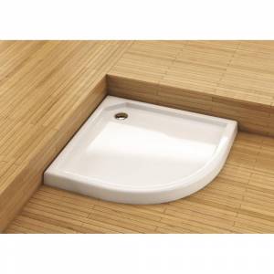 Душевой поддон мелкий полукруглый  Aquaform Standart