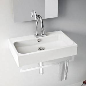 Раковина подвесная или для установки на столешницу ArtCeram Block