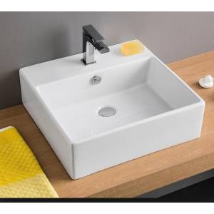 Раковина подвесная или для установки на столешницу ArtCeram Quadro