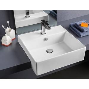 Раковина полувстраиваемая ArtCeram Quadro Semincasso