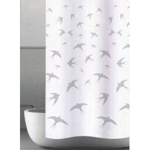 Шторка душевая Bacchetta Swallow Grigio