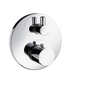  Смеситель-термостат с запорным вентилем Hansgrohe Ecostat S