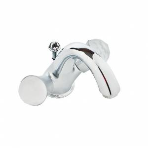 Смеситель двухвентильный для раковины Bugnatese Axo с элементом Swarovski