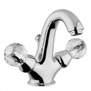 Смеситель для раковины Bugnatese Axo с элементом Swarovski