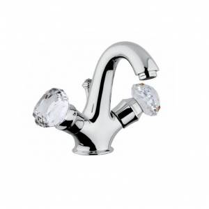 Смеситель для раковины Bugnatese Axo с элементом Swarovski