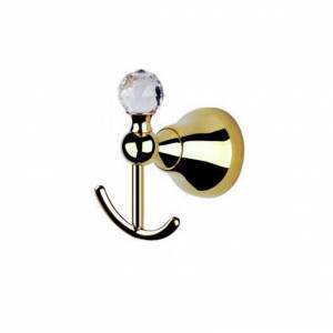 Крючок двойной Bugnatese с кристаллом Swarovski S1