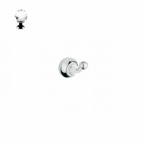 Крючок одинарный Bugnatese F4 с кристаллом Swarovski S2