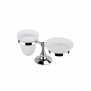 Мыльница и стаканчик на подставке Bugnatese F4