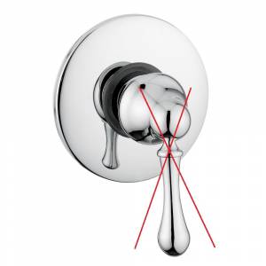 Смеситель встраиваемый для душа Bugnatese Maya, без рукоятки