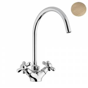 Смеситель двухвентильный для раковины Bugnatese Old 800