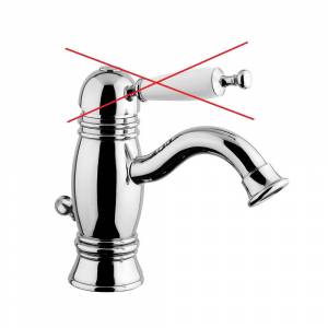 Смеситель для раковины Bugnatese Oxford, без рукоятки