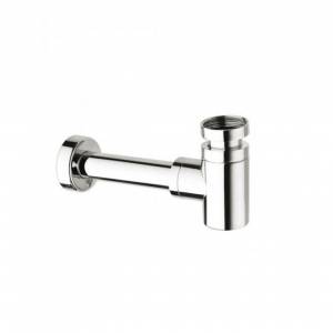 Дизайнерский хромированный сифон Bugnatese для раковины