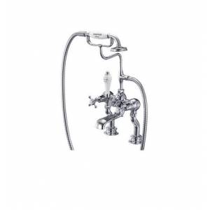 Смеситель для ванны Burlington, врезной на борт ванны