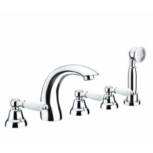 Смеситель для ванны Fiore Coloniale врезной, на 5 отверстий