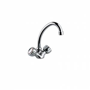 Смеситель двухвентильный для раковины Fiore Astro с донным клапаном