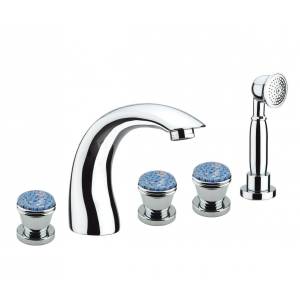 Смеситель для ванны Fiore Murrine врезной, на 5 отверстий