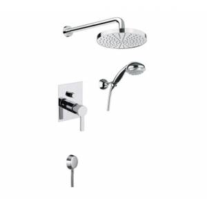 Душевой набор:верхний душ+смеситель для душа+душевой гарнитур Fiore Katana