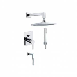 Душевой набор: верхний душ+смеситель для душа+душевой гарнитур Fiore Katana