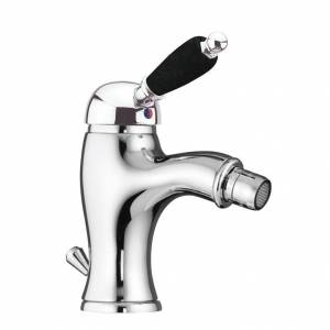 Смеситель для биде Fiore Imperial Black с донным клапаном