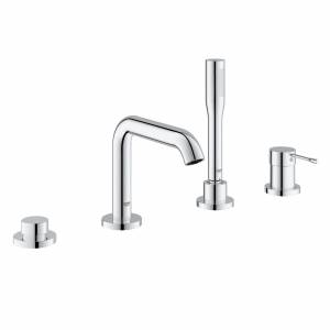 Смеситель врезной на борт ванны с душевым гарнитуром Grohe Essence New