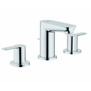 Смеситель для раковины на три отверстия Grohe BauLoop