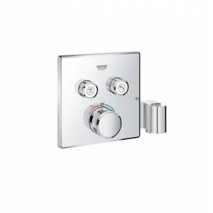 Встраиваемый смеситель-термостат Grohe Grohtherm SmartControl с держателем