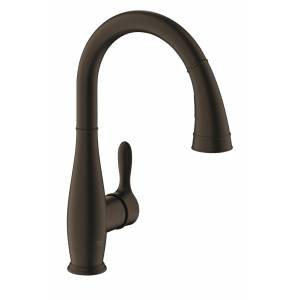 Смеситель для кухни с выдвижным изливом Grohe Parkfield