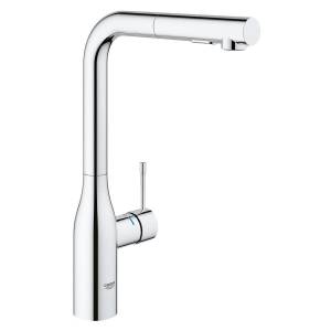 Смеситель для кухни с выдвижным изливом Grohe Essence New