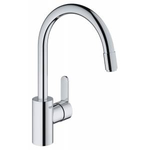 Смеситель для кухни с выдвижным изливом Grohe Eurostyle Cosmopolitan