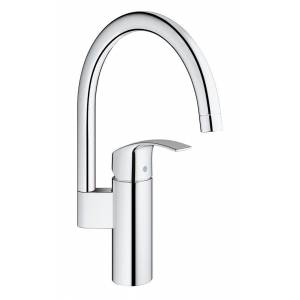 Смеситель для кухни Grohe Eurosmart с поворотным изливом