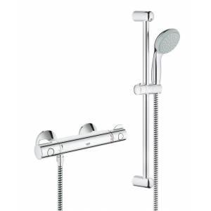 Cмеситель-термостат с душевым гарнитуром Grohe Grohtherm 800