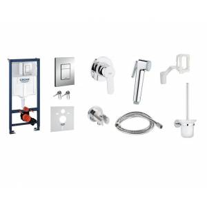 Инсталляционная система Rapid SL Fresh для подвесного унитаза в комплекте с гигиеническим набором