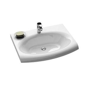 Раковина для установки на тумбу Ravak Evolution со скрытым переливом