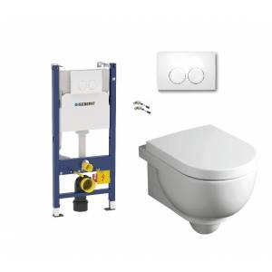 Комплект унитаз Simas E-Line и инсталляция Geberit 3-в-1