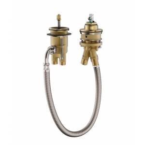 Встраиваемая часть смесителя на 2 отверстия Hansgrohe на борт ванны