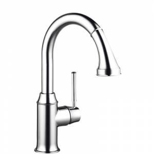 Смеситель для кухни с выдвижным изливом Hansgrohe Talis Classic