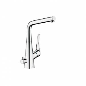 Смеситель для кухни Hansgrohe Metris с запорным вентилем для посудомоечной машины