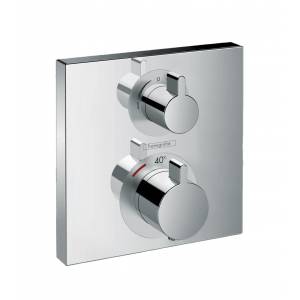  Смеситель-термостат с запорным/переключающим вентилем Hansgrohe Ecostat Square