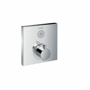 Смеситель-термостат Hansgrohe ShowerSelect с запорным вентилем