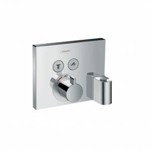 Смеситель-термостат Hansgrohe ShowerSelect на 2 потребителя